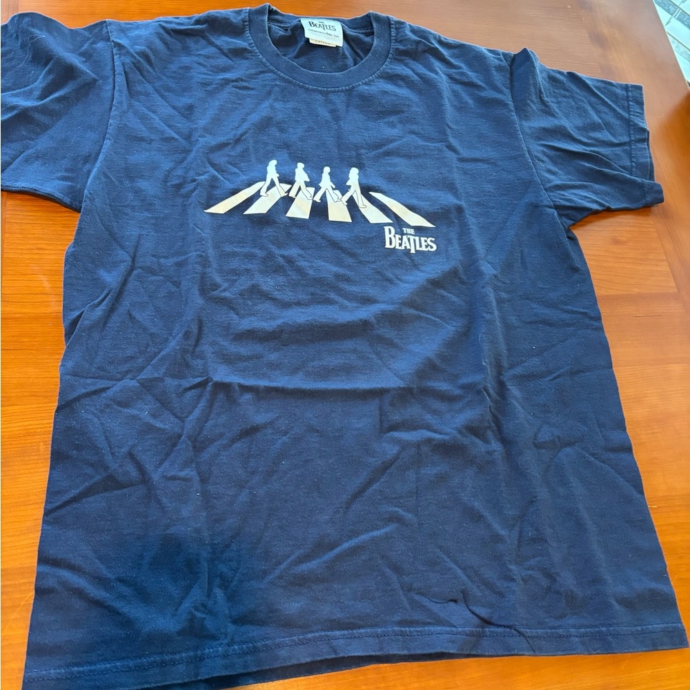 2009 Apple Corps Abbey Road The Beatles Short Sleeve T-shirt Large Single Stitch